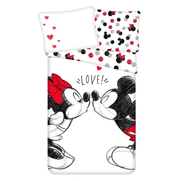Disney Minnie and Mickey ágyneműhuzat 140×200cm, 70×90 cm Disney Minnie and Mickey ágyneműhuzat 140×200cm, 70×90 cm