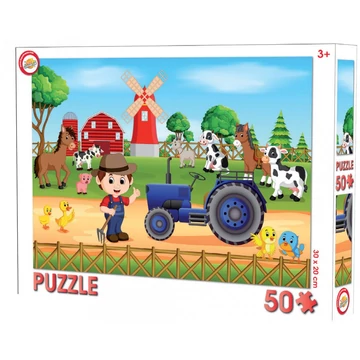 Farm Farmer life puzzle 50 db-os Farm Farmer life puzzle 50 db-os