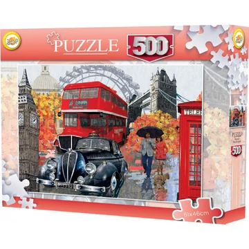 Városok (London) Autumn walk puzzle 500 db-os Városok (London) Autumn walk puzzle 500 db-os