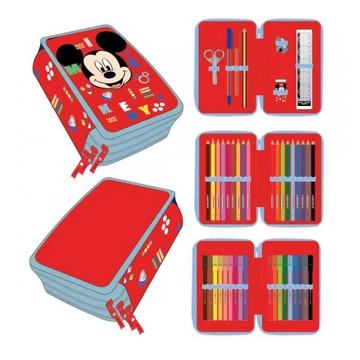 Disney Mickey Red Magic tolltartó töltött 3 emeletes Disney Mickey Red Magic tolltartó töltött 3 emeletes
