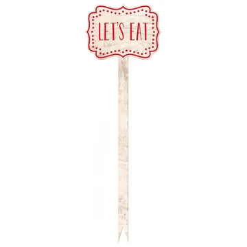 Let's Eat Red pálca 12 db-os