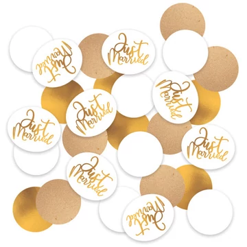 Esküvői Gold konfetti Esküvői Gold konfetti