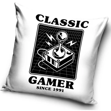 Gamer Classic párna, díszpárna 40 x 40 cm Gamer Classic párna, díszpárna 40 x 40 cm