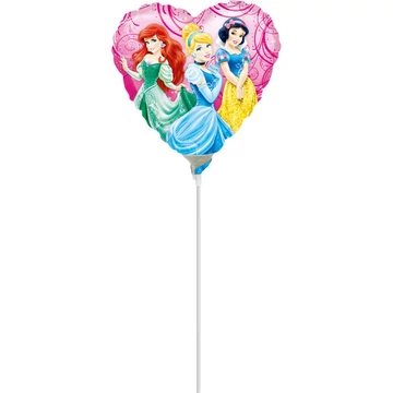Disney Hercegnők Heart fólia lufi 33 cm (WP)