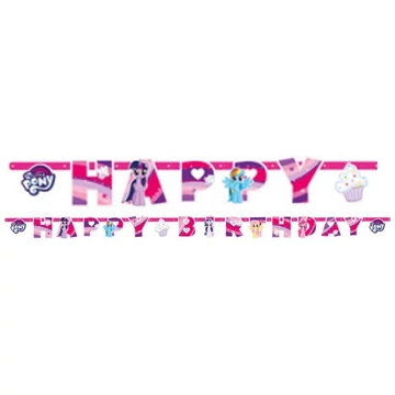 Én kicsi pónim Rainbow Sparkle Happy Birthday felirat 237 cm Én kicsi pónim Rainbow Sparkle Happy Birthday felirat 237 cm