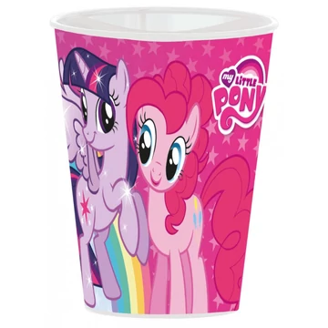 Én kicsi pónim Pink műanyag pohár 260 ml Én kicsi pónim Pink műanyag pohár 260 ml