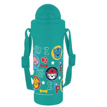 Mancs Őrjárat Heads műanyag szívószálas kulacs akasztóval 350 ml Mancs Őrjárat Heads műanyag szívószálas kulacs akasztóval 350 ml