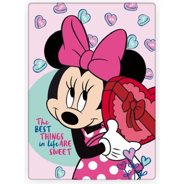 Disney Minnie Sweets polár takaró 100x140cm Disney Minnie Sweets polár takaró 100x140cm