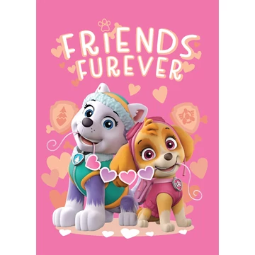 Mancs Őrjárat Friends Furever polár takaró 100x140cm Mancs Őrjárat Friends Furever polár takaró 100x140cm