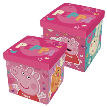 Peppa malac Happy játéktároló 30×30×30 cm Peppa malac Happy játéktároló 30×30×30 cm