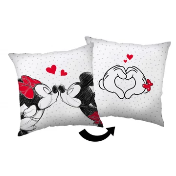 Disney Minnie, Mickey Love párna, díszpárna 40x40 cm Disney Minnie, Mickey Love párna, díszpárna 40x40 cm