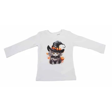 Halloween hosszú ujjú lány póló
