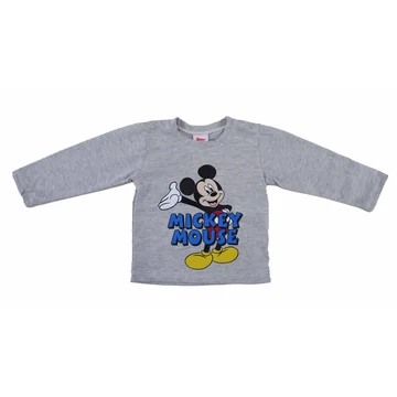 Hosszú ujjú kisfiú póló Mickey egér mintával Hosszú ujjú kisfiú póló Mickey egér mintával