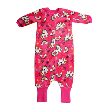 Mintás hosszú ujjú wellsoft tipegő hálózsák 3,5 TOG