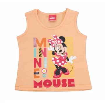 Pamut kislány trikó Minnie egér mintával Pamut kislány trikó Minnie egér mintával