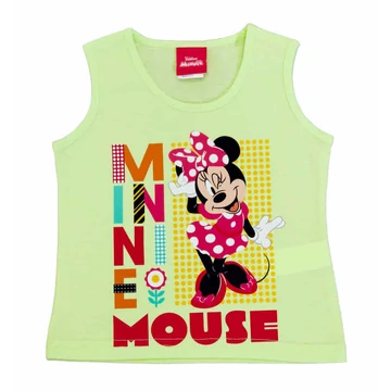 Pamut kislány trikó Minnie egér mintával Pamut kislány trikó Minnie egér mintával