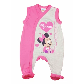 Ujjatlan kislány rugdalózó Minnie egér mintával Ujjatlan kislány rugdalózó Minnie egér mintával