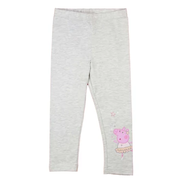 Elasztikus pamut kislány leggings Peppa malac mintával Elasztikus pamut kislány leggings Peppa malac mintával