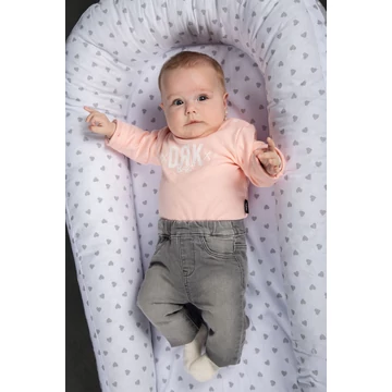 Dorko DRK mintával nyomott hosszú ujjú baba body