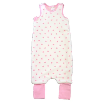 Wellsoft ujjatlan bélelt tipegő hálózsák Szivecskés mintával 3,0 TOG