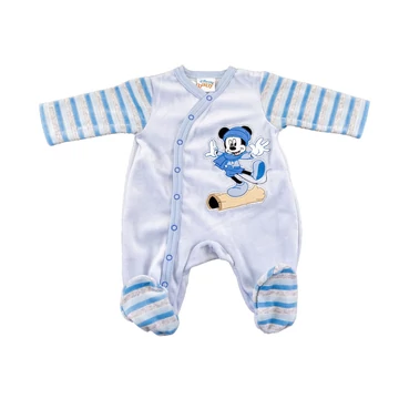 Disney Mickey hosszú ujjú plüss rugdalózó Disney Mickey hosszú ujjú plüss rugdalózó