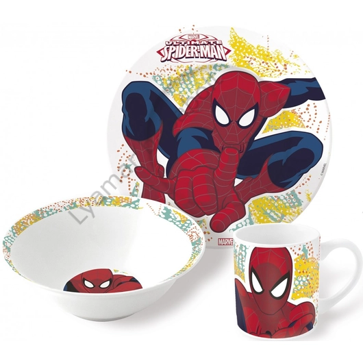 gyerek-etkeszlet-porcelan-pokember-spiderman