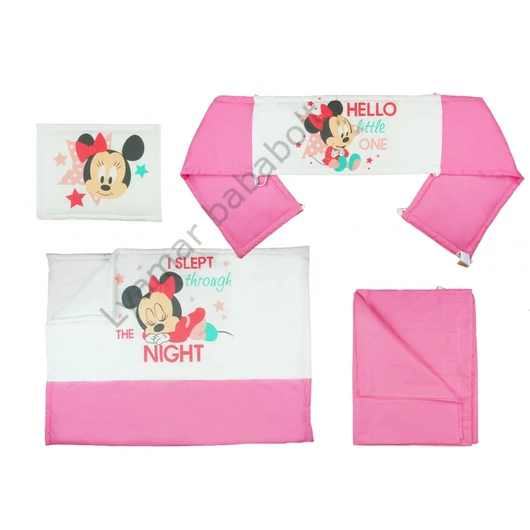 baba-agynemu-szett-disney-minnie-takaro-parna-baldachin-racsvedo-4-resz