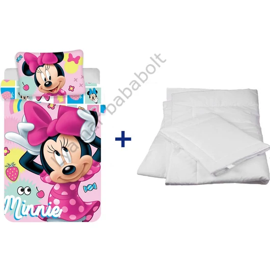 disney-minnie-ovis-agynemu-szett-paplan-garnituraval