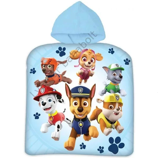 strand-torolkozo-poncso-mancs-orjarat-paw-patrol