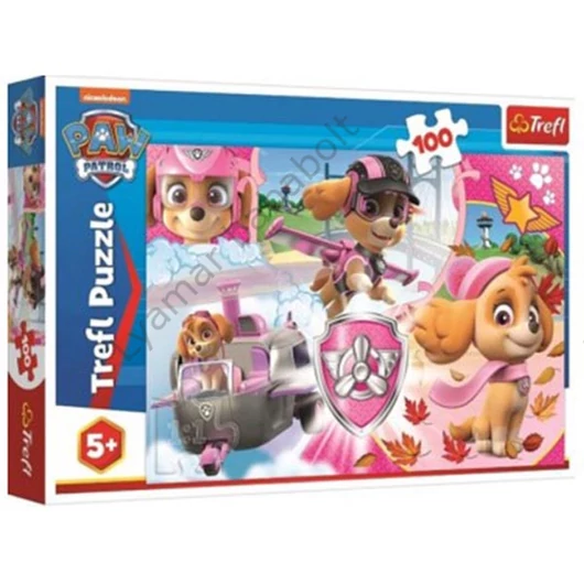 mancs-orjarat-skye-akcioban-puzzle-trefl-100-darabos
