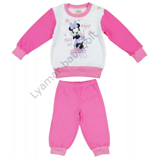 disney-minnie-gyerek-pamut-pizsama