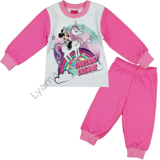 disney-minnie-gyerek-pamut-pizsama
