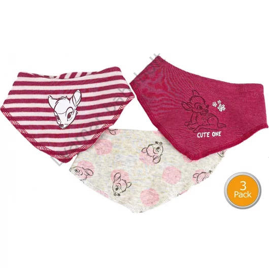 Disney Bambi Cute One baba nyálkendő 3 db-os 86/92 cm