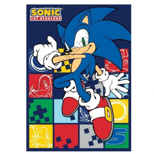 sonic-a-sundiszno-gyerek-takaro-pled-100x140cm