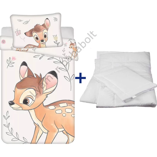 gyerek-agynemu-huzat-disney-bambi-ovis-beige