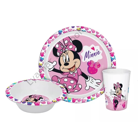 disney-minnie-gyerek-mikrozhato-etkeszlet