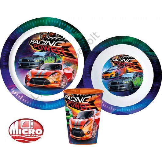 autos-racing-gyerek-mikrozhato-etkeszlet
