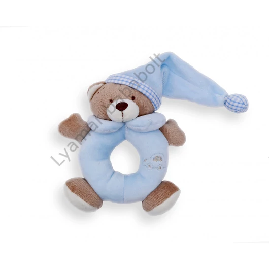 55043703 Plüss Maci csörgő 14cm