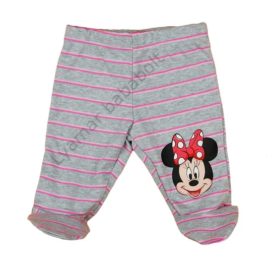 Baba nadrág lábfejjel Minnie mintával