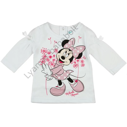 Disney Minnie hosszú ujjú póló (méret: 74-104) *isk