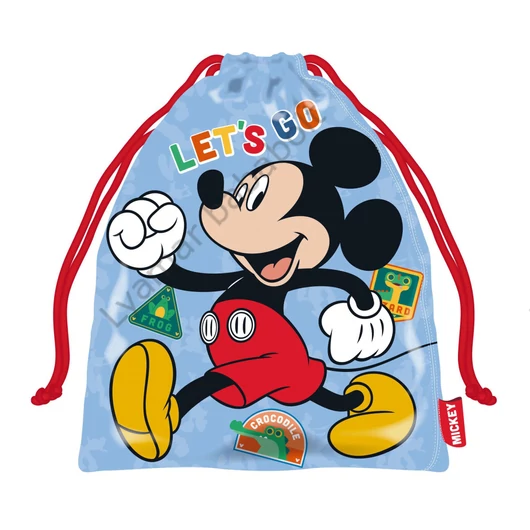 Disney Mickey Lets Go uzsonnás táska 26,5 cm