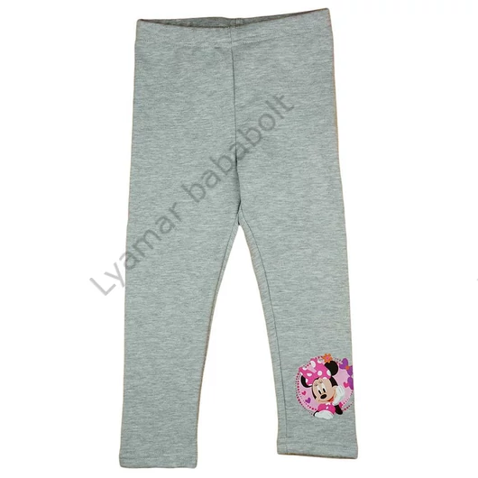 Belül bolyhos kislány leggings Minnie egér mintával