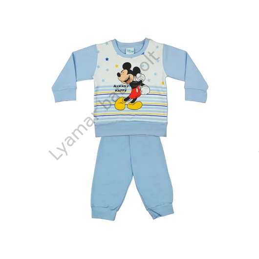 Disney Mickey fiú pizsama csillaggal| csíkkal