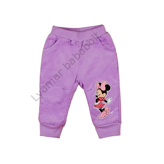 Disney Minnie lányka bélelt kordnadrág