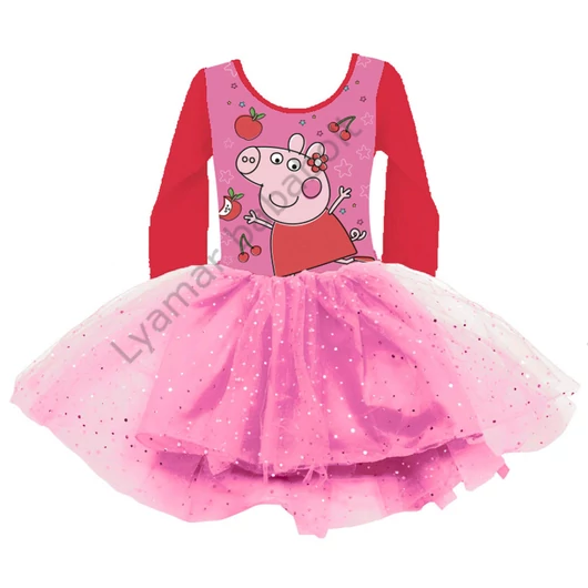 Peppa malac Cherry gyerek tüll balett ruha 2-6 év