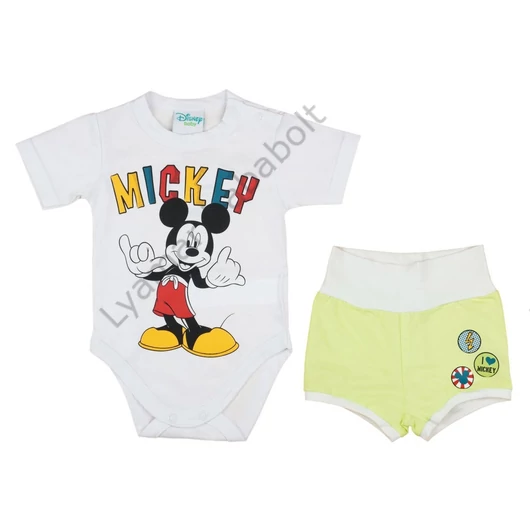 Disney Mickey fiú 2 részes kombidressz/short szett