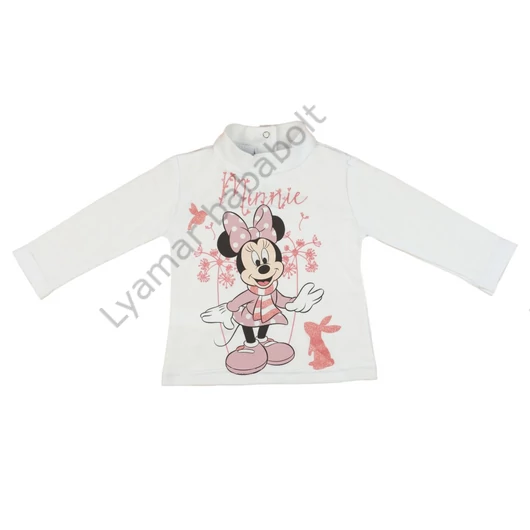 Disney Minnie lányka hosszú ujjú póló (méret:74-104)