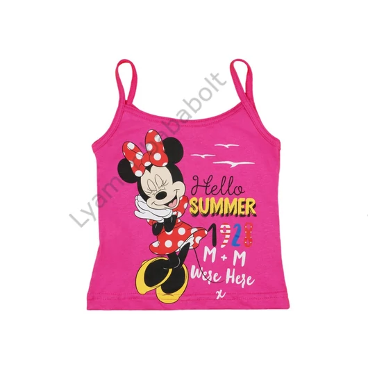 Disney Minnie lányka vékony pántos lányka topp