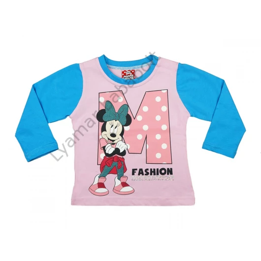 Disney Minnie hosszú ujjú póló (méret: 80-116)