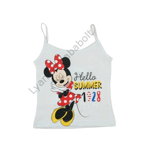 Disney Minnie lányka vékony pántos lányka topp